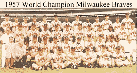 1957 World Champion Braves