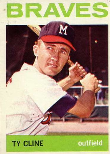 Lee Maye Of The Milwaukee Braves Half Way Lee Maye Of The Milwaukee Braves Half Way