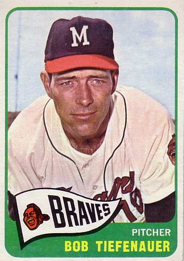 1965 Topps # 383 Felipe Alou Milwaukee Braves EX Braves Baseball Card