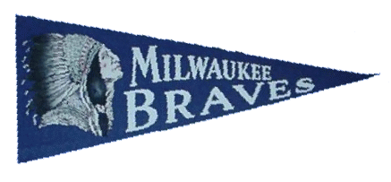 milwaukee braves pennant