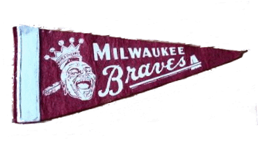 milwaukee braves pennant